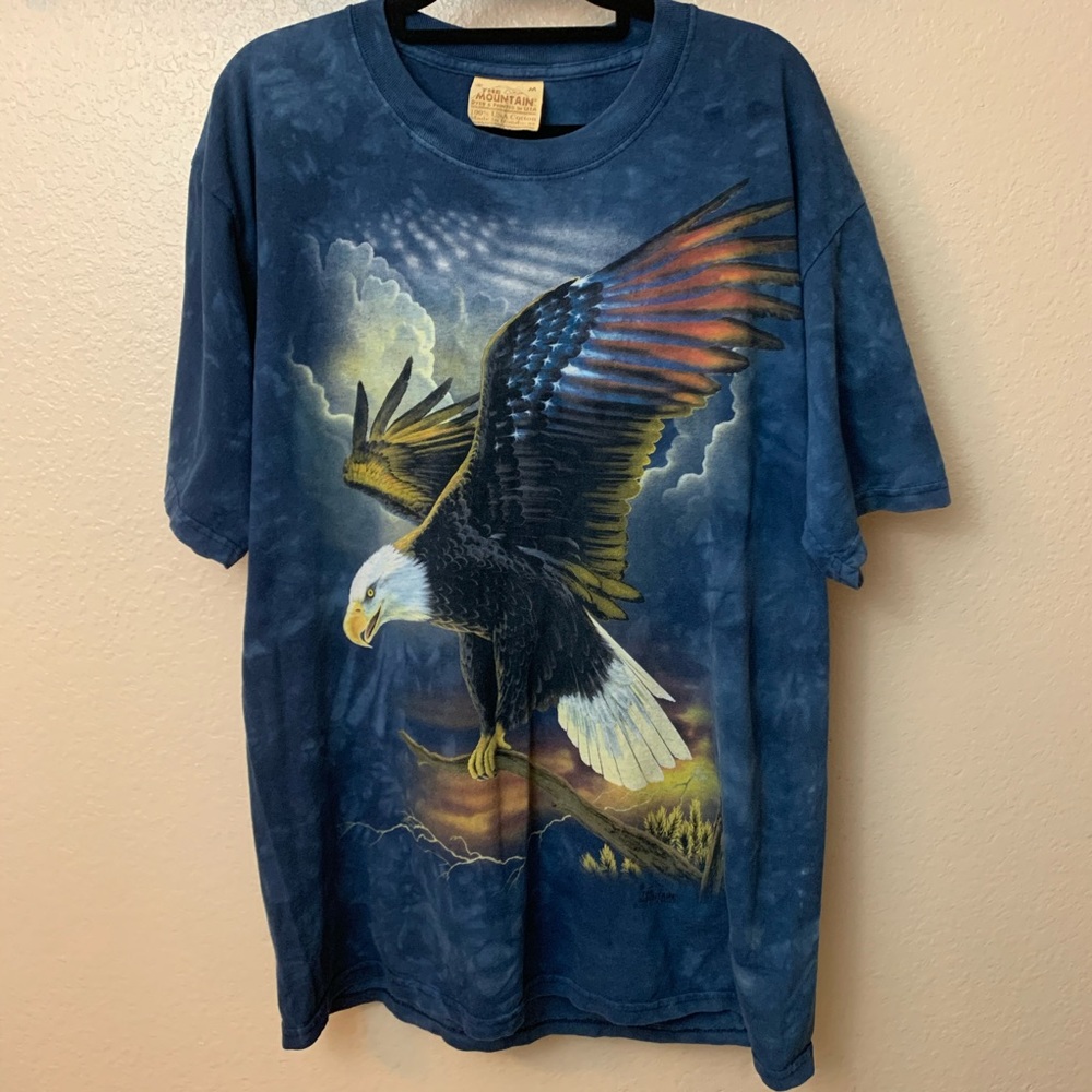 The Mountain Brand Bald Eagle America T-shirt